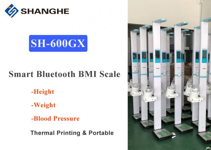 Thermal Printer Bmi Test Machine , Flexible To Move Blood Pressure ...