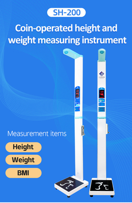 Coin Operated Ultrasonic Height and Weight Machine