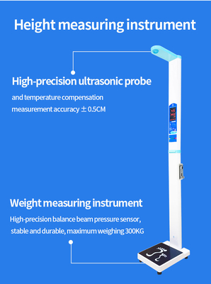 Coin Operated Ultrasonic Height and Weight Machine
