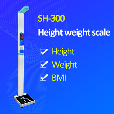 200 Kilo Ultrasonic BMI Weight Scale Medical Human Health Scale Height Weight