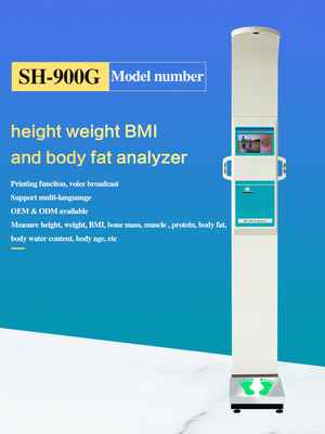 BMI Height Weight And Body Fat Measuring Scale Digital OEM Available