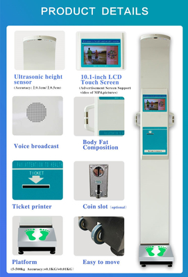 Scales for Weighing People Digital Medical Height and Weight Electronic Body Mass Measuring Instrument Machine Scale