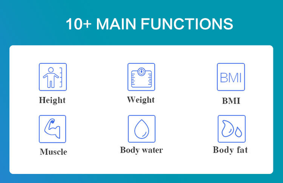 Coins Balance Gym Height and Weight Weighing Scale Full Body Composition Scale