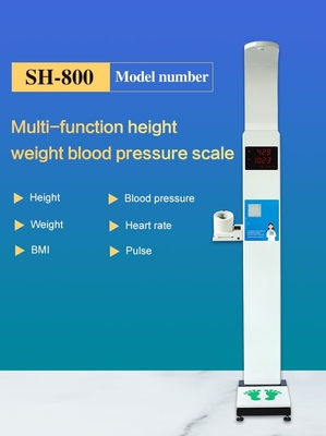Pharmarcy Height And Weight Blood Pressure 299mmHg 10.2inch Led Display