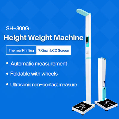 Ultrasonic Height Weight Scale Bmi Height Weight Machine