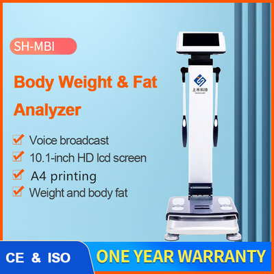 Body Fat Scale Printer Digital Body Composition Analyzer Machine For Gym