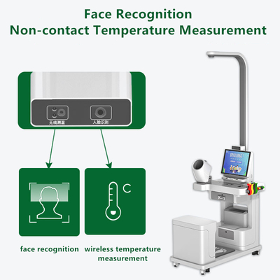 SH-T15 Pro Manufacturer Price Health Care Body Checkup Telemedicine Kiosk Height Weight Body Fat Scale Station