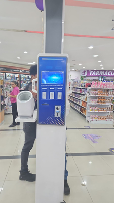 Coin Operated Weight Machine Body Composition Scanner