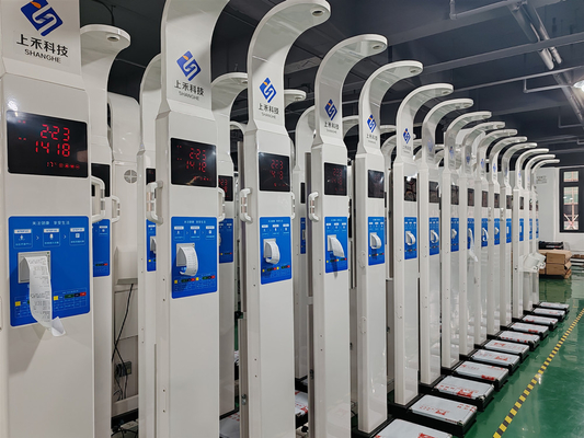 Coin Operated BMI Fat Measure Weight Height Scale Body Weight Fat Analyzer Scale Vending Machine