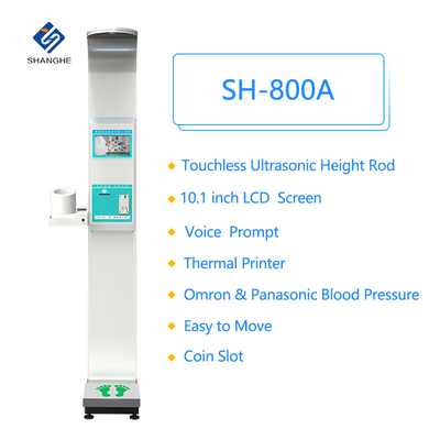 Scale for Weighing People Blood Pressure Height Weight Ultrasound Machine Body Analysis Scale
