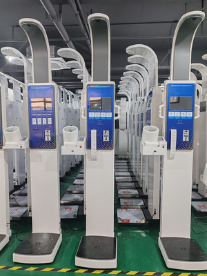 Coin Operated Self Service Health Kiosk Height Weight and Blood Pressure Scale for Pharmacy