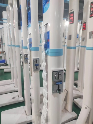 Led Display Coin Operated Digital Body Scale for Business Bmi Height and Weight Weight Scale