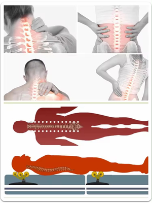 Manufacturer S Shape Chiropractic Jade Roller Massager Electric Thermal Spine Master S-ceragem V3 V4 Infrared Massage Be