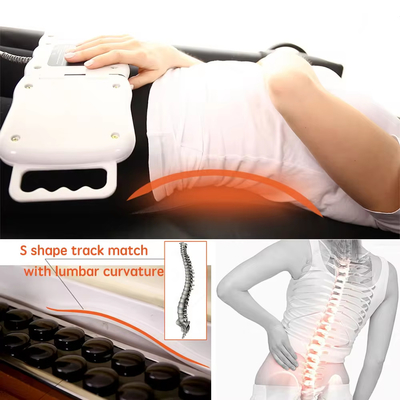 Nugar Best N4 Bed Electric Korea Japan Thai Cheap Price Modern Full Back Whole Body Thermal Jade Roller Massage Table Be