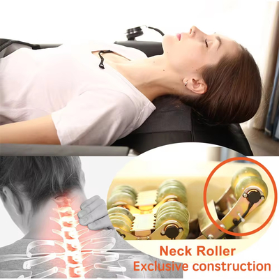 Nugar Best N4 Bed Electric Korea Japan Thai Cheap Price Modern Full Back Whole Body Thermal Jade Roller Massage Table Be