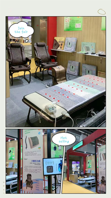 Salon Furniture New Arrival Korea Nugar Best Infrared Jade Stone Heating Therapy Spa Beauty Thermal Massage Bed Manufact