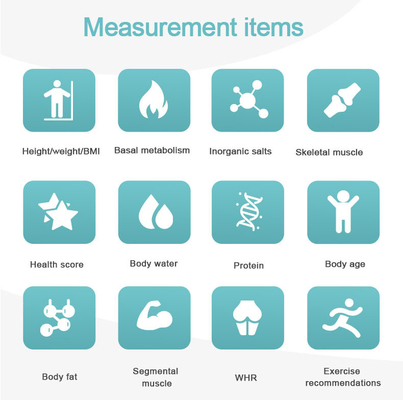 Human Height Weight Machine Body Composition Analyzer for Gym