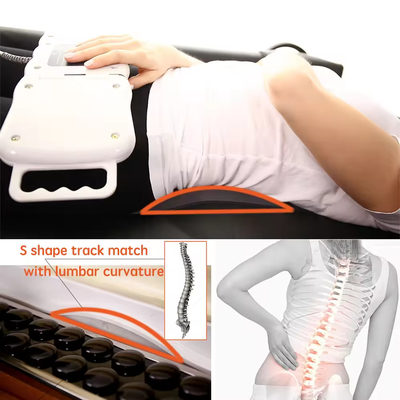New Trends Chiropractic Spine Therapy Bed Massager Jade Thermal Salon Furniture Infrared Massage Bed