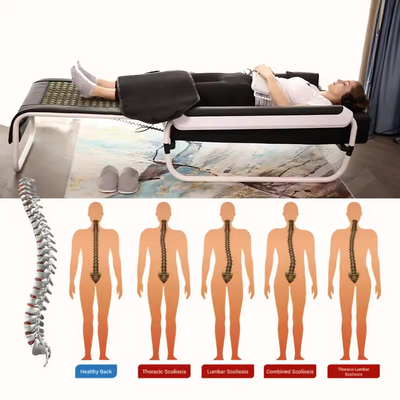 New Trends Chiropractic Spine Therapy Bed Massager Jade Thermal Salon Furniture Infrared Massage Bed