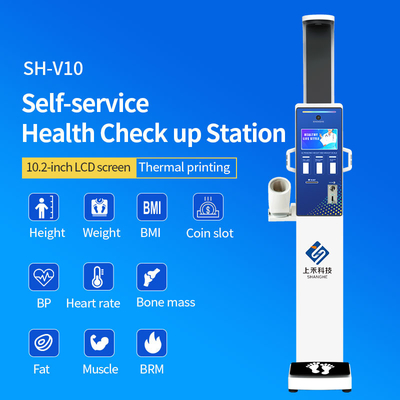 Coin Operated Weight Machine Body Composition Scanner