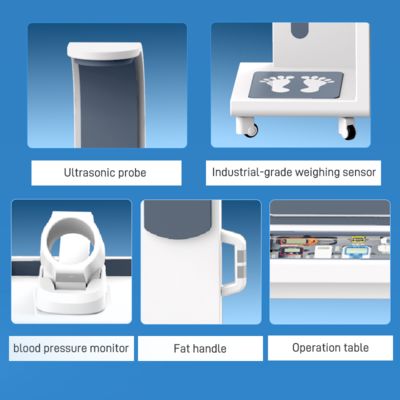 SH-T17 Medical Kiosk All-in-one Health Check-up Station