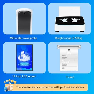 SH-V18 Blood Pressure Measuring Device Oximeter Blood Oxygen Weight and Height Measuring Machines