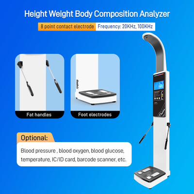 Body Composition Analysis Machine Full Body Scanner Fat Percentage Meter