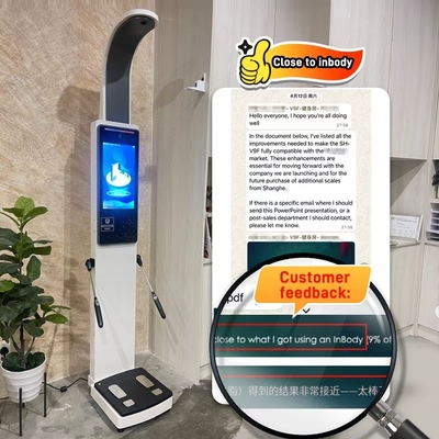 Human Inbody Body Composition Analyzer Professional Body Fat Analyzer with Printer