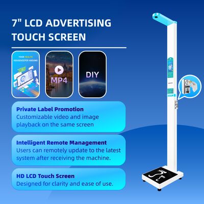 Coin Operated Height Weight BMI Machine