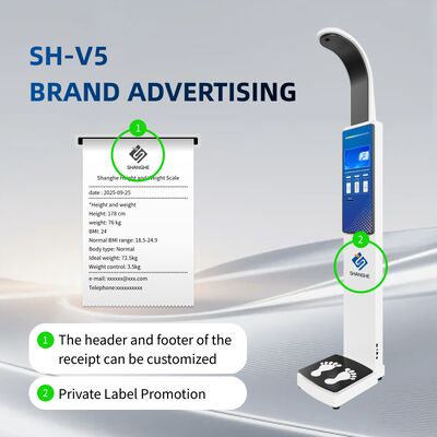 Health Body Scale with Height Weight Bmi Weighing for Pharmacy Clinic