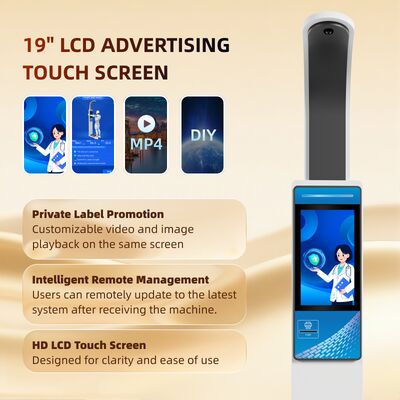 Height Weight Scale BMI LCD Intelligent Screen Thermal Printer Electronic Report Heart Rate Pharmacy OEM