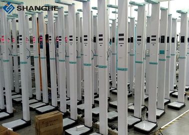 Adult Body Weight And Height Scale Voice Broadcasting Aluminium Alloy Material
