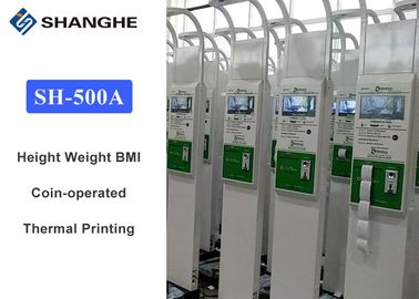 LCD Display Digital Scale With Height Measurement , Pharmacy / Hospital Weighing Machine