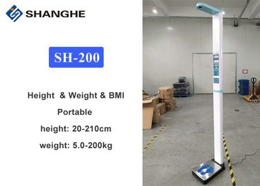 Digital height 20-205cm RS232 Body Weight And Height Scale