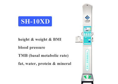 Medical Body Fat 40 pulse / min BMI Index Scale With Printer