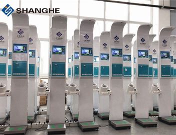 Hospital Height Weight Measurement Machine Thermal Printing Microcomputer Control