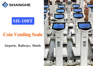 Hotel / Airport Luggage Scale Coin Operated High Measurement Accuracy