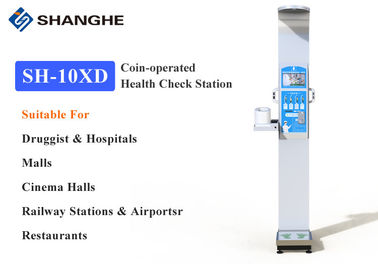 Coin Operated Smart Bluetooth BMI Scale Precise Fat Rate BMI Blood Machine