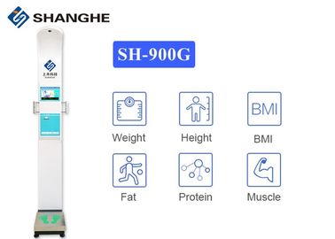 Body Fat Height BMI Weight Scale 500kg Weighing Measuring Range For Pharmacies