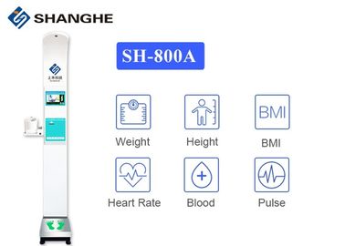 Medical BMI Index Ultrasonic Height And Weight Machine With Voice Broadcast Function