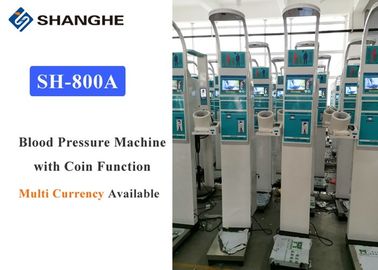 Coin Operated Auto Blood Pressure Machine With LCD HD 10.1 Inch Display