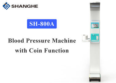Bmi Coin Vending Machine Blood Pressure Weight Scale With Ultrasonic Probe For Height Measurement