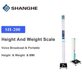 Clinics Coins Bluetooth RS232 Height Weight Bmi Machine