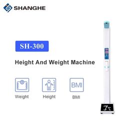 500kg Medical Body BMI Weight Scale Ultrasonic Height And Weight Measurement Scale