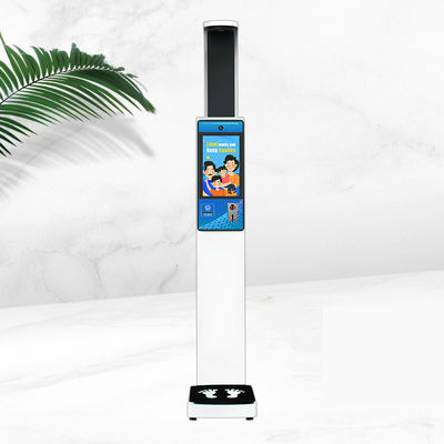 50HZ Bmi Coin Operated Body Weight And Height Scale Ultrasonic Adult Medical