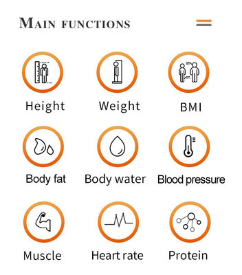 Bmi Equipment Smart Accurate Wireless Hospital Bmi Height Weight Blood Pressure Machine Body Fat Scale