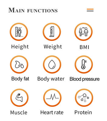 Body Composition Analyzer bp Machine for Hospital Height Weight Scale Self Service Equipment
