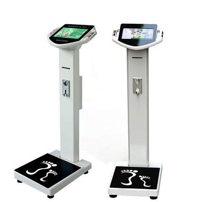 Accurate Electronic Height And Weight Machine 10.1 Inch  Measuring Fat  Muscle For Adults