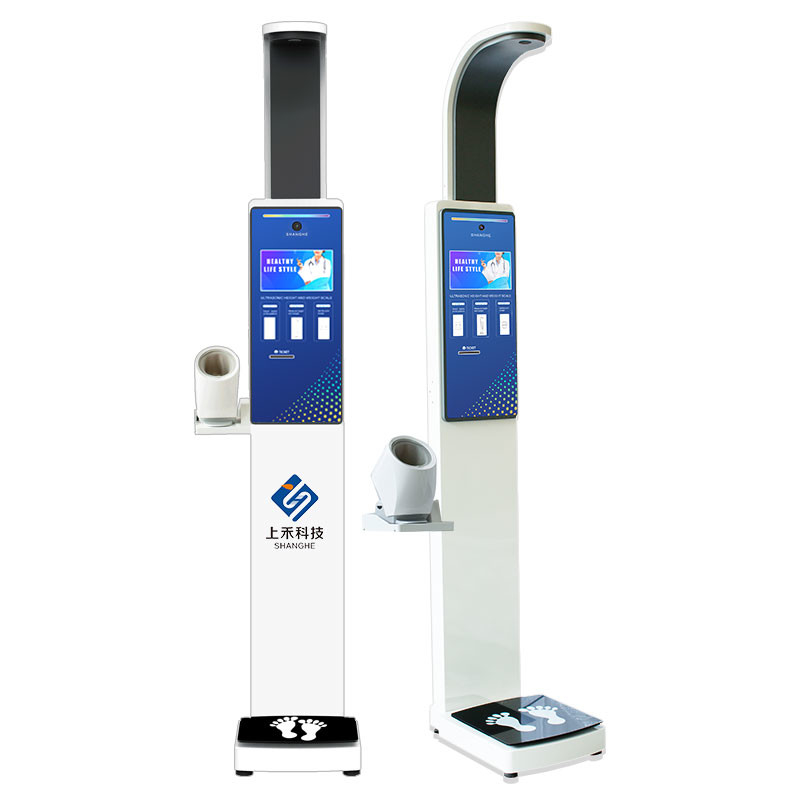 Electronic Scale with Blood Pressure Heart Rate Machine Height Weight Blood Pressure Sugar Machine