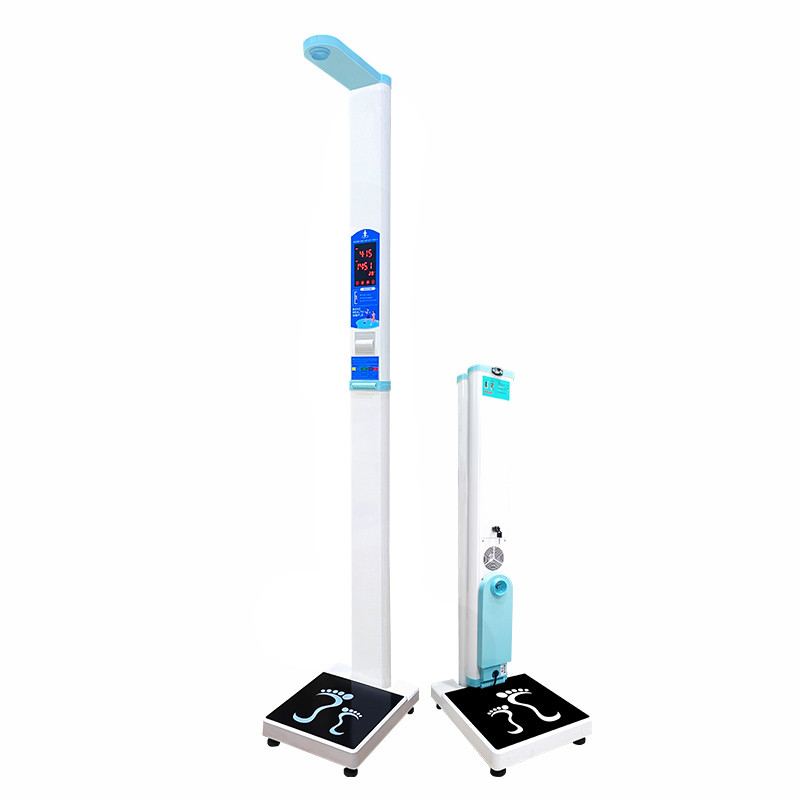 Physical BMI Ultrasonic Body Fat Measuring 200Kg Weighing Scale Height Weight Machine